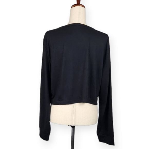 Plaid Cami Bodycon Dress with Solid Long Sleeve Crop Tee Women's Size 14 NWOT - Picture 6 of 15